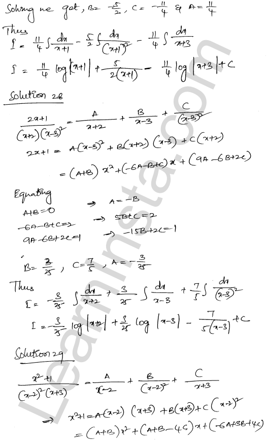 RD Sharma Class 12 Solutions Chapter 19 Indefinite Integrals Ex 19.30 1.19