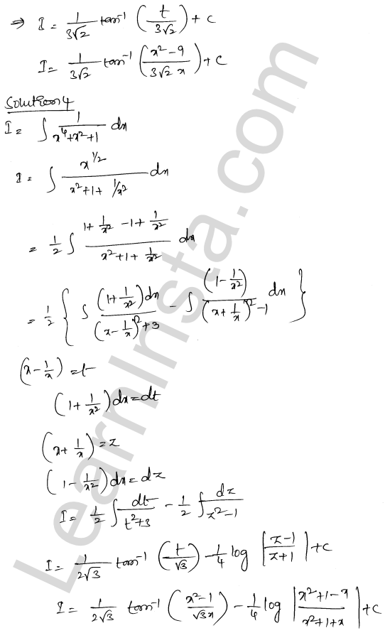 RD Sharma Class 12 Solutions Chapter 19 Indefinite Integrals Ex 19.31 1.3