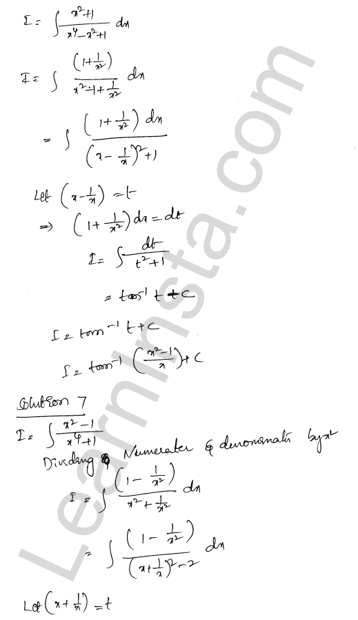 RD Sharma Class 12 Solutions Chapter 19 Indefinite Integrals Ex 19.31 1.5