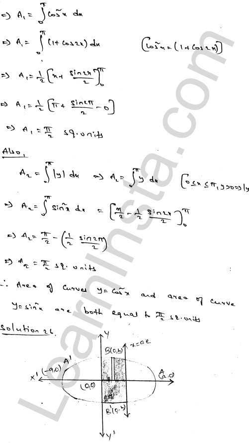 RD Sharma Class 12 Solutions Chapter 21 Areas of Bounded Regions Ex 21.1 33.1