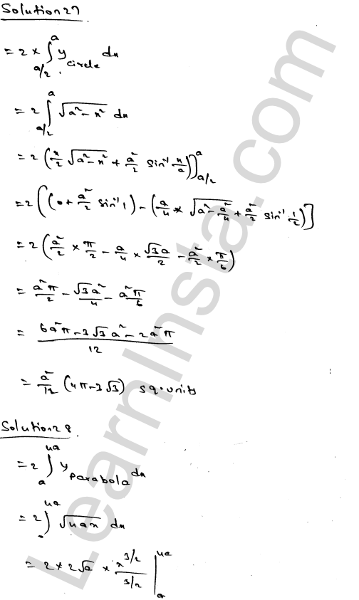 RD Sharma Class 12 Solutions Chapter 21 Areas of Bounded Regions Ex 21.1 35.1