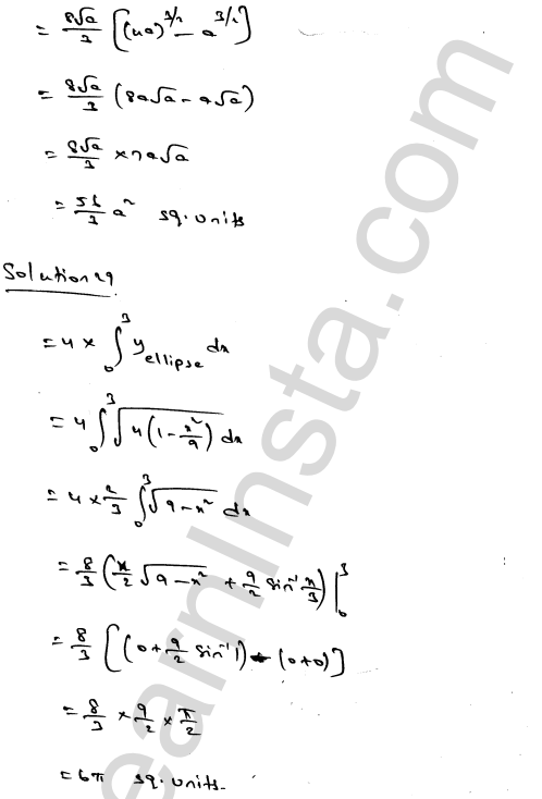 RD Sharma Class 12 Solutions Chapter 21 Areas of Bounded Regions Ex 21.1 36.1