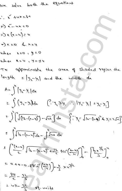 RD Sharma Class 12 Solutions Chapter 21 Areas of Bounded Regions Ex 21.3 1.34