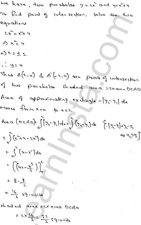RD Sharma Class 12 Solutions Chapter 21 Areas of Bounded Regions Ex 21.3 1.37