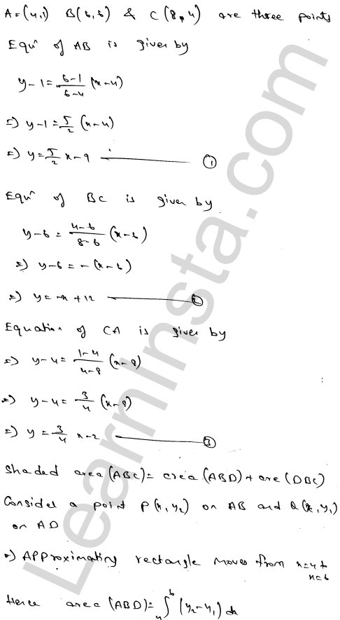 RD Sharma Class 12 Solutions Chapter 21 Areas of Bounded Regions Ex 21.3 1.56