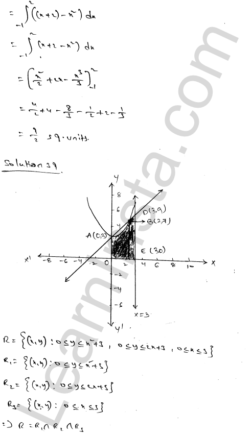 RD Sharma Class 12 Solutions Chapter 21 Areas of Bounded Regions Ex 21.3 1.65