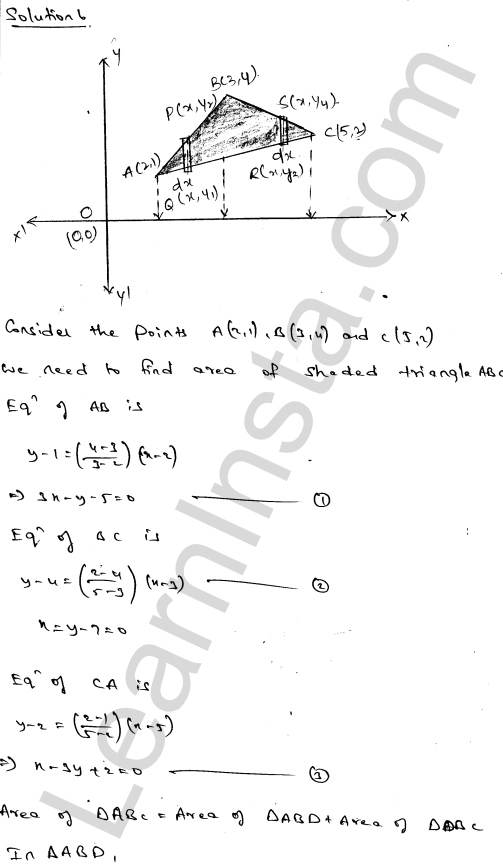 RD Sharma Class 12 Solutions Chapter 21 Areas of Bounded Regions Ex 21.3 1.9