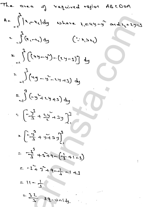 RD Sharma Class 12 Solutions Chapter 21 Areas of Bounded Regions Ex 21.4 1.2
