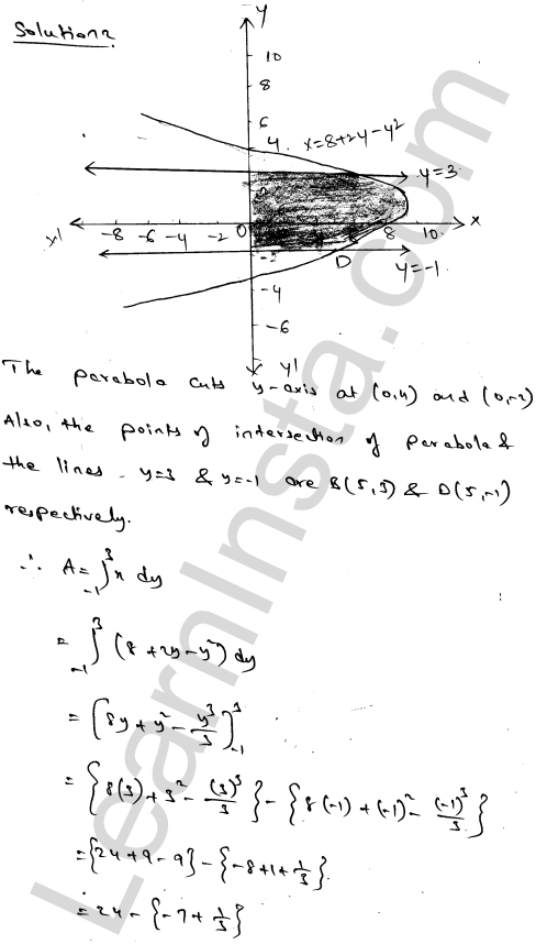 RD Sharma Class 12 Solutions Chapter 21 Areas of Bounded Regions Ex 21.4 1.3