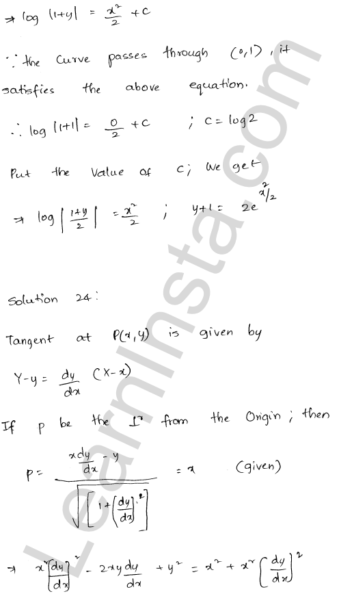 RD Sharma Class 12 Solutions Chapter 22 Differential Equations Ex 22.11 1.33