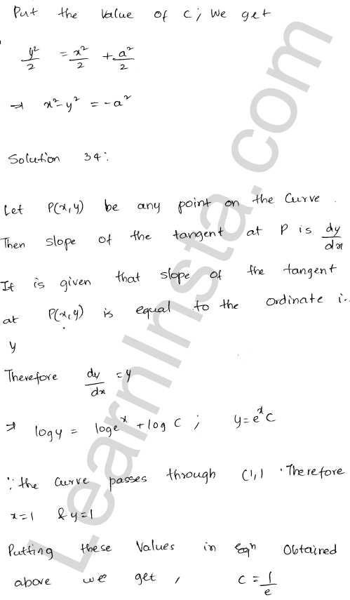 RD Sharma Class 12 Solutions Chapter 22 Differential Equations Ex 22.11 1.46