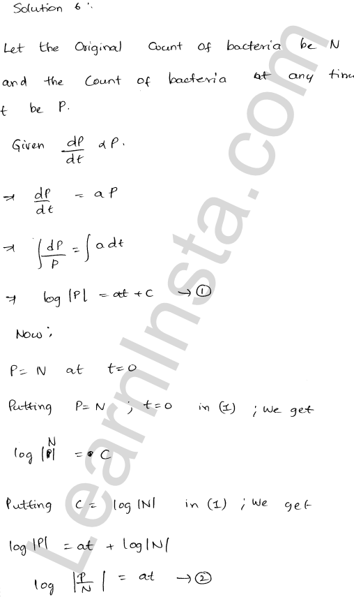 RD Sharma Class 12 Solutions Chapter 22 Differential Equations Ex 22.11 1.9