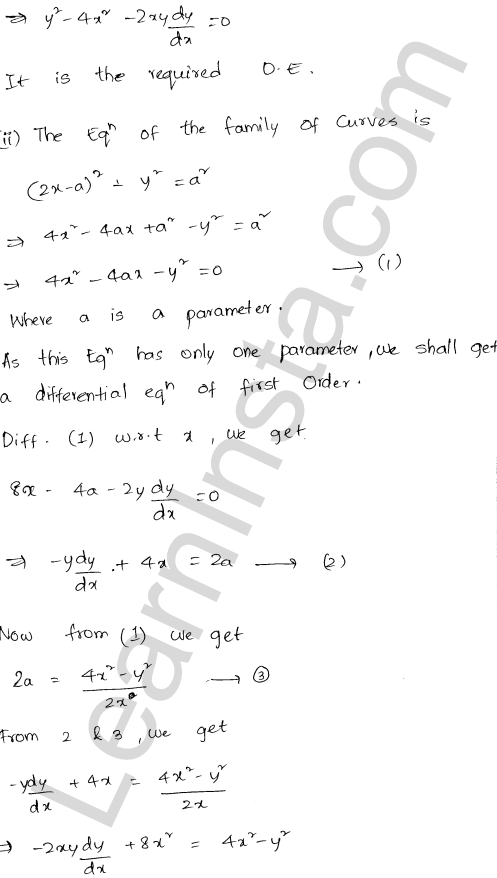 RD Sharma Class 12 Solutions Chapter 22 Differential Equations Ex 22.2 1.18