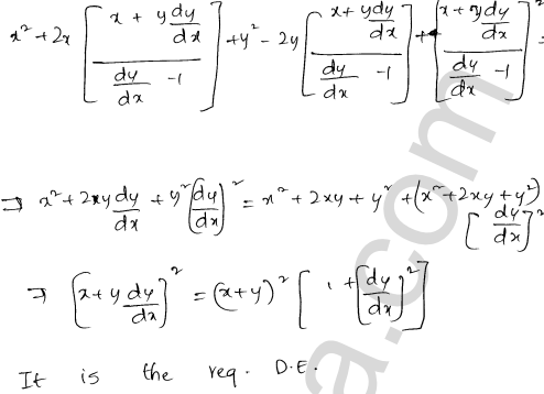 RD Sharma Class 12 Solutions Chapter 22 Differential Equations Ex 22.2 1.27