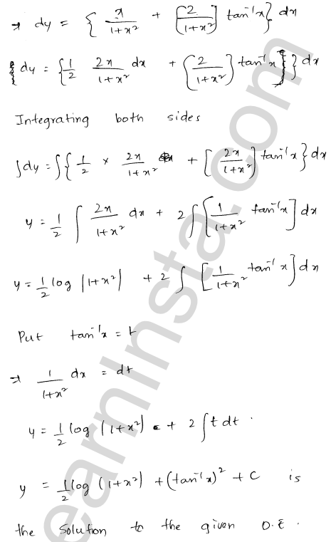 RD Sharma Class 12 Solutions Chapter 22 Differential Equations Ex 22.5 1.15