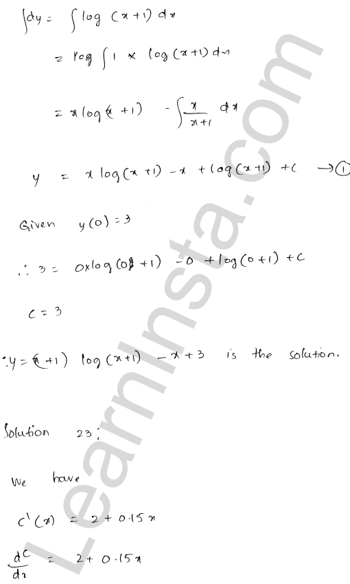 RD Sharma Class 12 Solutions Chapter 22 Differential Equations Ex 22.5 1.19