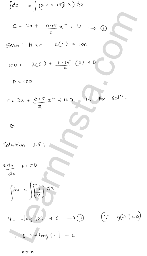 RD Sharma Class 12 Solutions Chapter 22 Differential Equations Ex 22.5 1.20
