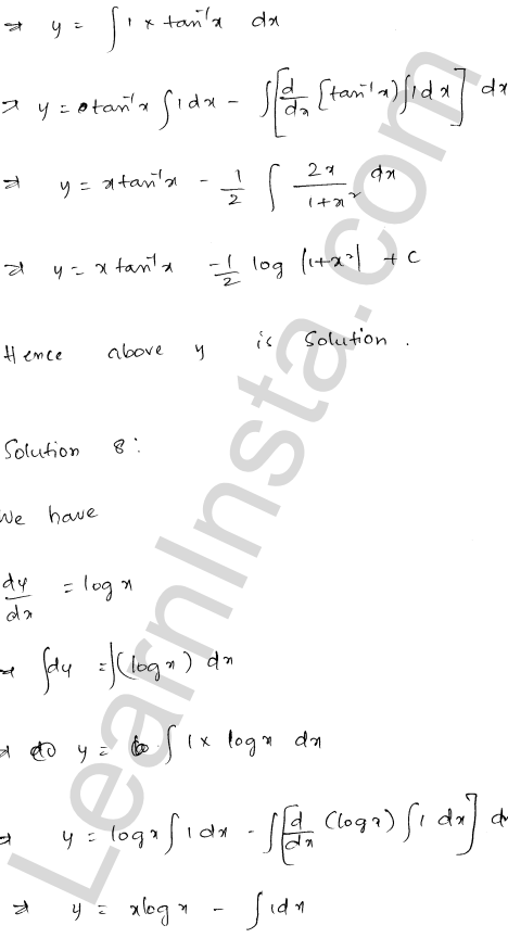 RD Sharma Class 12 Solutions Chapter 22 Differential Equations Ex 22.5 1.5