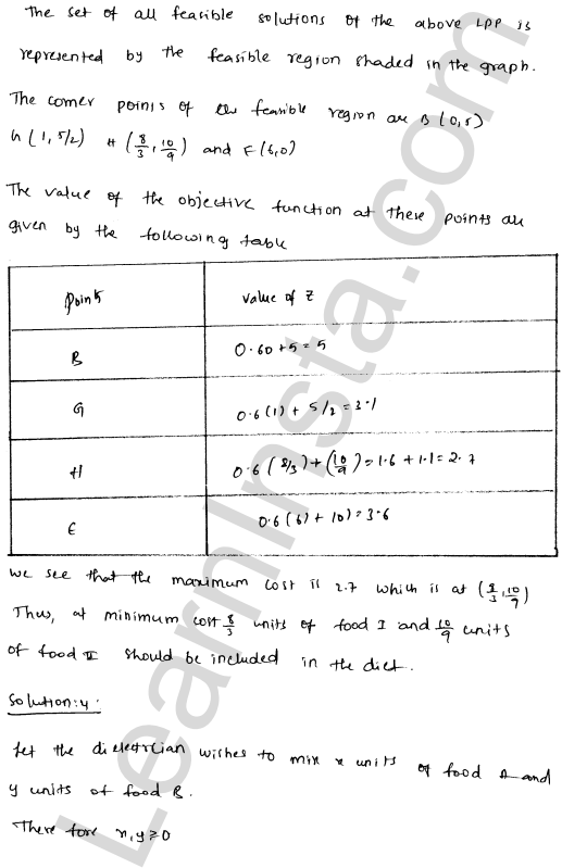 RD Sharma Class 12 Solutions Chapter 30 Linear programming Ex 30.3 1.12