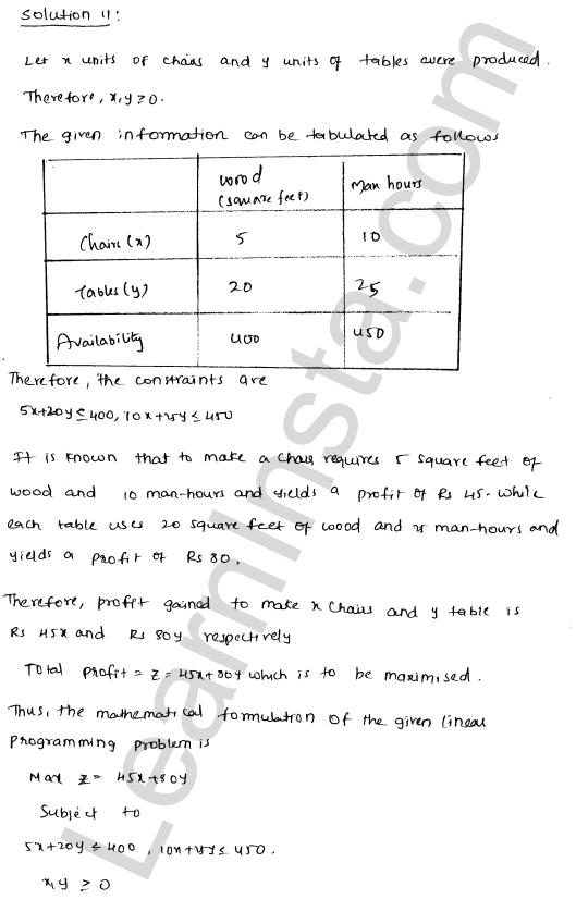RD Sharma Class 12 Solutions Chapter 30 Linear programming Ex 30.4 1.32