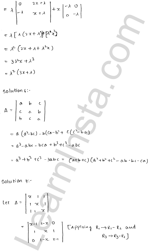 RD Sharma Class 12 Solutions Chapter 6 Determinants Ex 6.2 1.18