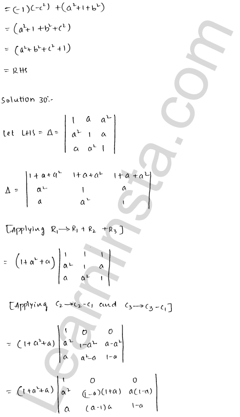RD Sharma Class 12 Solutions Chapter 6 Determinants Ex 6.2 1.43