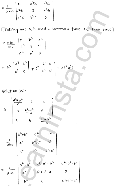 RD Sharma Class 12 Solutions Chapter 6 Determinants Ex 6.2 1.47
