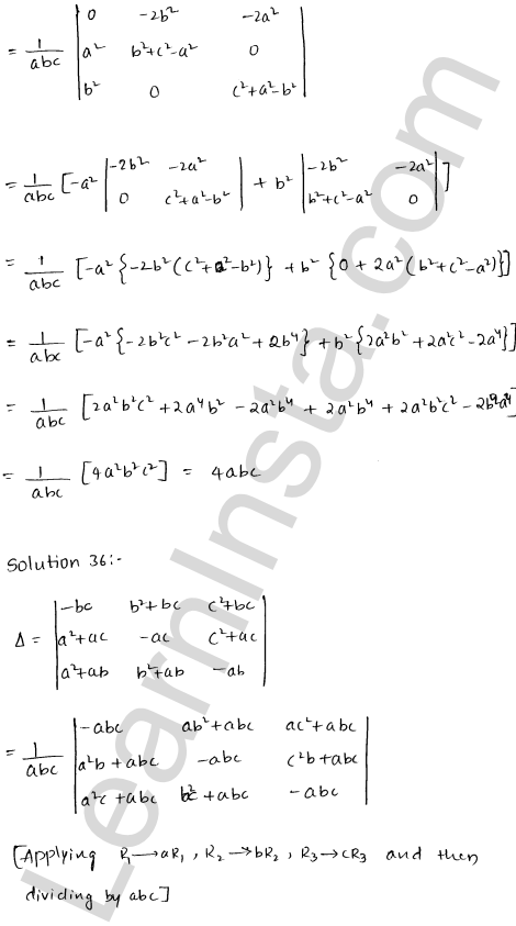 RD Sharma Class 12 Solutions Chapter 6 Determinants Ex 6.2 1.48