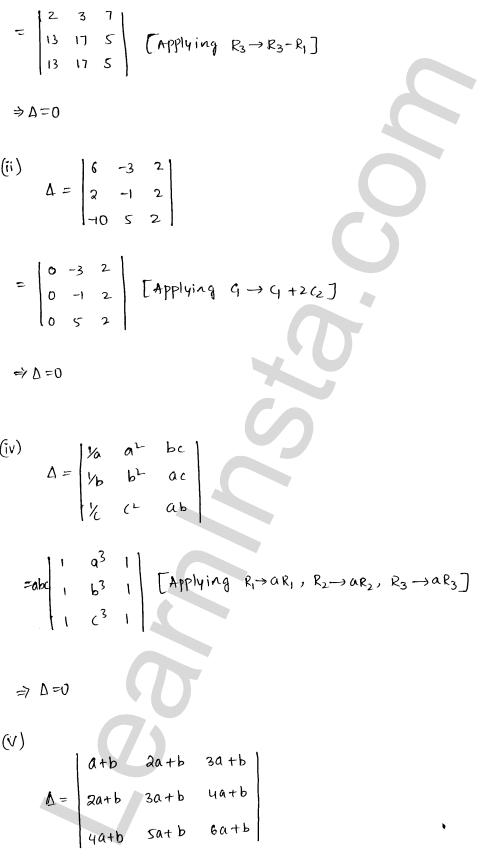 RD Sharma Class 12 Solutions Chapter 6 Determinants Ex 6.2 1.5
