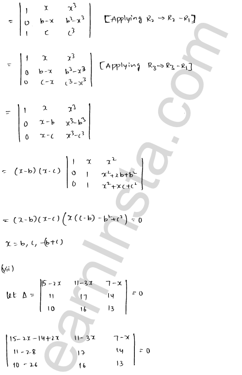 RD Sharma Class 12 Solutions Chapter 6 Determinants Ex 6.2 1.67