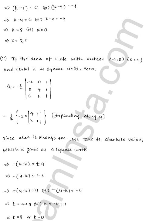 RD Sharma Class 12 Solutions Chapter 6 Determinants Ex 6.3 1.14