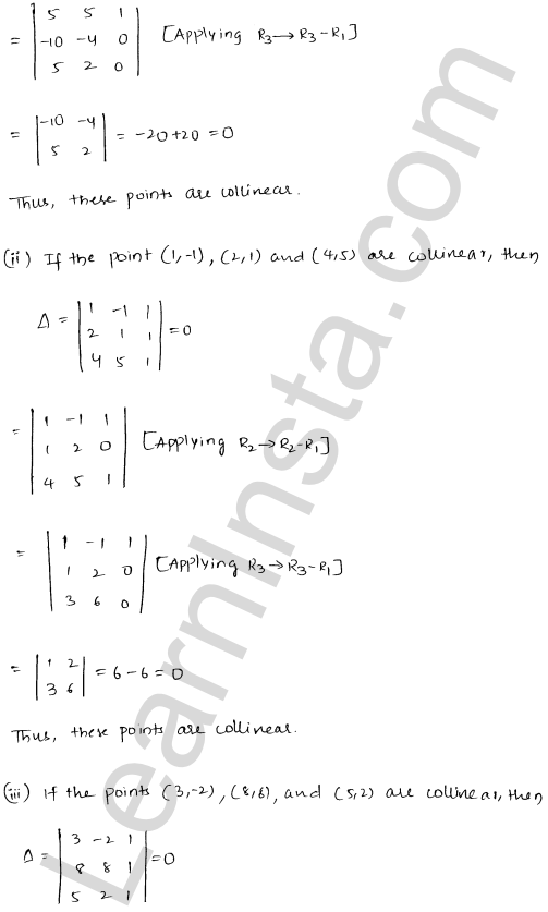 RD Sharma Class 12 Solutions Chapter 6 Determinants Ex 6.3 1.4