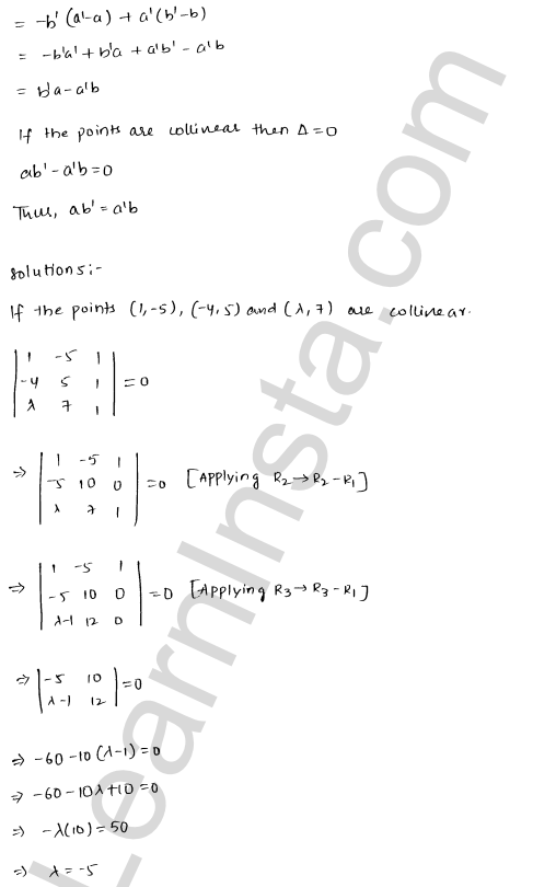 RD Sharma Class 12 Solutions Chapter 6 Determinants Ex 6.3 1.7