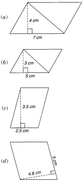 NCERT Solutions for Class 7 Maths Chapter 11 Perimeter and Area Ex 11.2 1