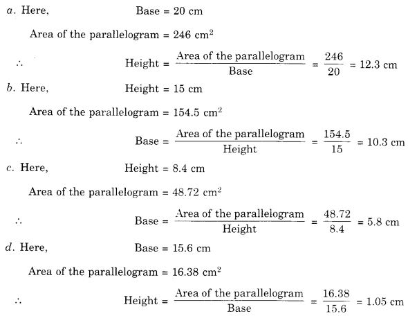 NCERT Solutions for Class 7 Maths Chapter 11 Perimeter and Area Ex 11.2 10