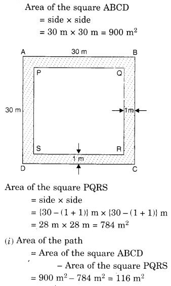 NCERT Solutions for Class 7 Maths Chapter 11 Perimeter and Area Ex 11.4 7