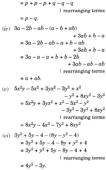 NCERT Solutions for Class 7 Maths Chapter 12 Algebraic Expressions Ex 12.2 2