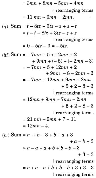 NCERT Solutions for Class 7 Maths Chapter 12 Algebraic Expressions Ex 12.2 5