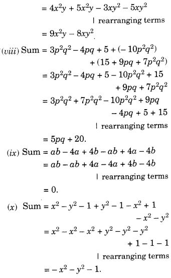 NCERT Solutions for Class 7 Maths Chapter 12 Algebraic Expressions Ex 12.2 7