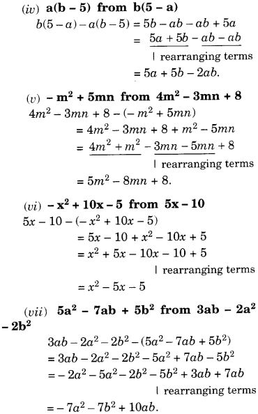 NCERT Solutions for Class 7 Maths Chapter 12 Algebraic Expressions Ex 12.2 9