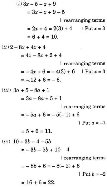 NCERT Solutions for Class 7 Maths Chapter 12 Algebraic Expressions Ex 12.3 9