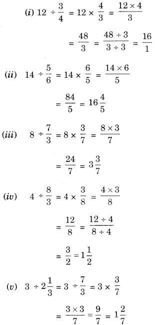NCERT Solutions for Class 7 Maths Chapter 2 Fractions and Decimals Ex 2.4 2