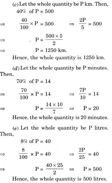 NCERT Solutions for Class 7 Maths Chapter 8 Comparing Quantities Ex 8.2 8