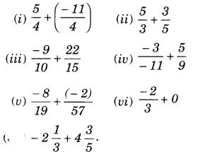 NCERT Solutions for Class 7 Maths Chapter 9 Rational Numbers Ex 9.2 1