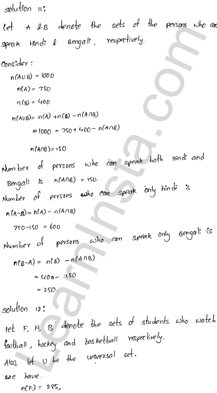 RD Sharma Class 11 Solutions Chapter 1 Sets Ex 1.8 9