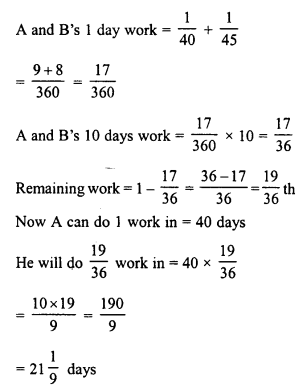 RD Sharma Class 8 Solutions Chapter 11 Time and Work Ex 11.1 15