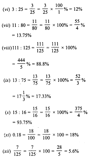 RD Sharma Class 8 Solutions Chapter 12 Percentage Ex 12.1 2