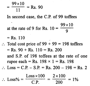 RD Sharma Class 8 Solutions Chapter 13 Profits, Loss, Discount and Value Added Tax (VAT) Ex 13.1 26