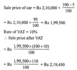 RD Sharma Class 8 Solutions Chapter 13 Profits, Loss, Discount and Value Added Tax (VAT) Ex 13.3 18