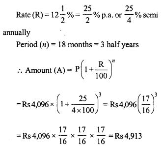 RD Sharma Class 8 Solutions Chapter 14 Compound Interest Ex 14.2 14